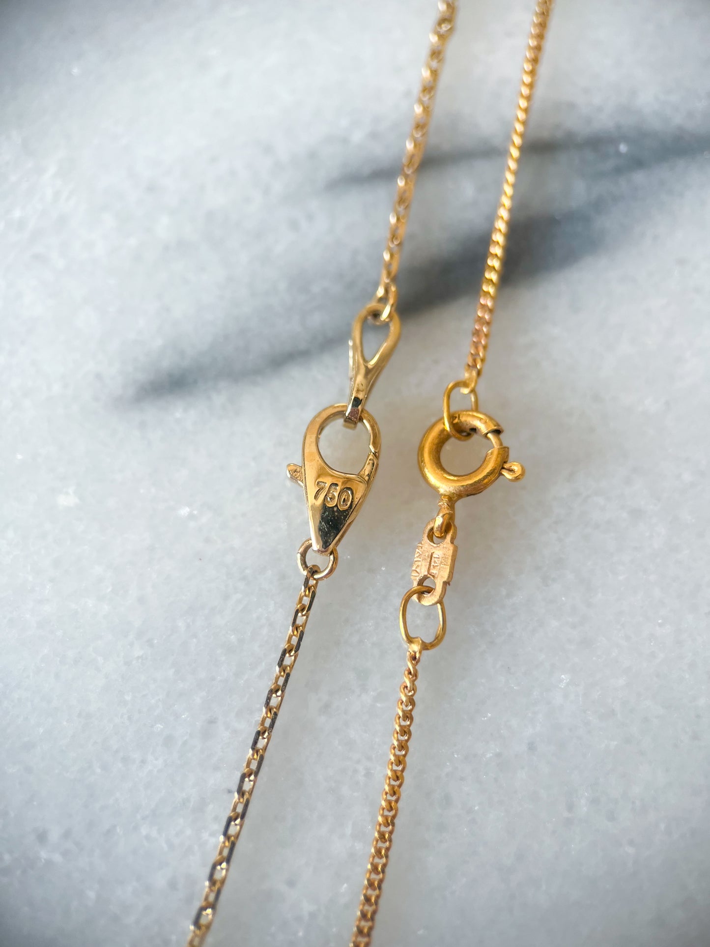 Vintage 14k Filigree Chain 18 Inch Necklace
