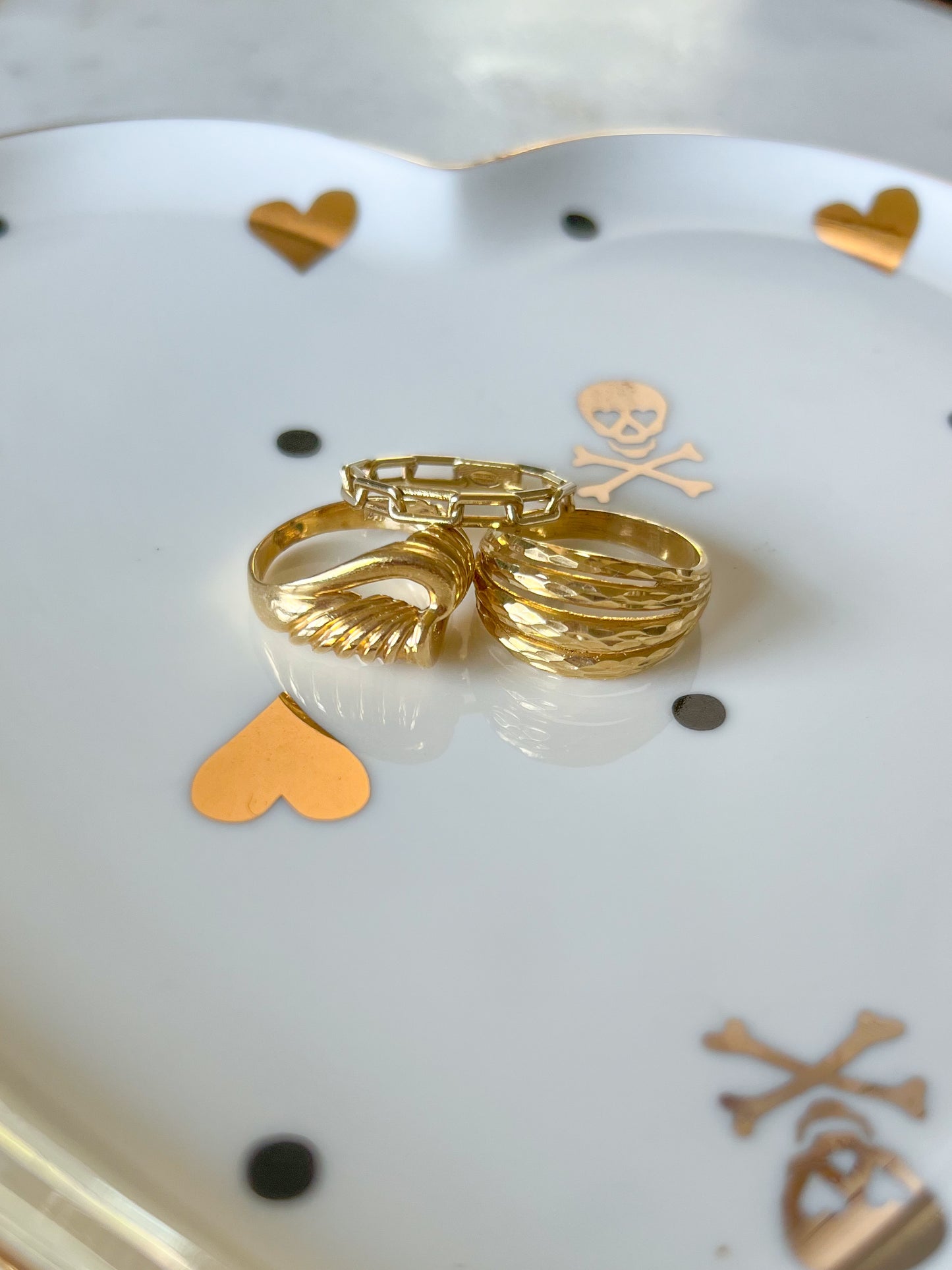 Vintage Knotted 14k Yellow Gold Ring
