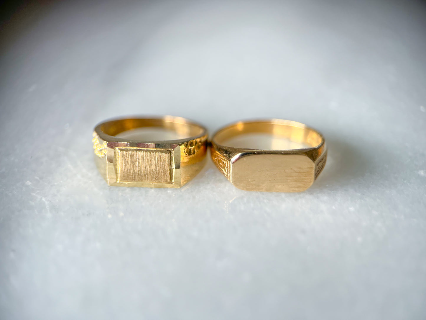 Vintage Pinky Ring 14k Yellow Gold