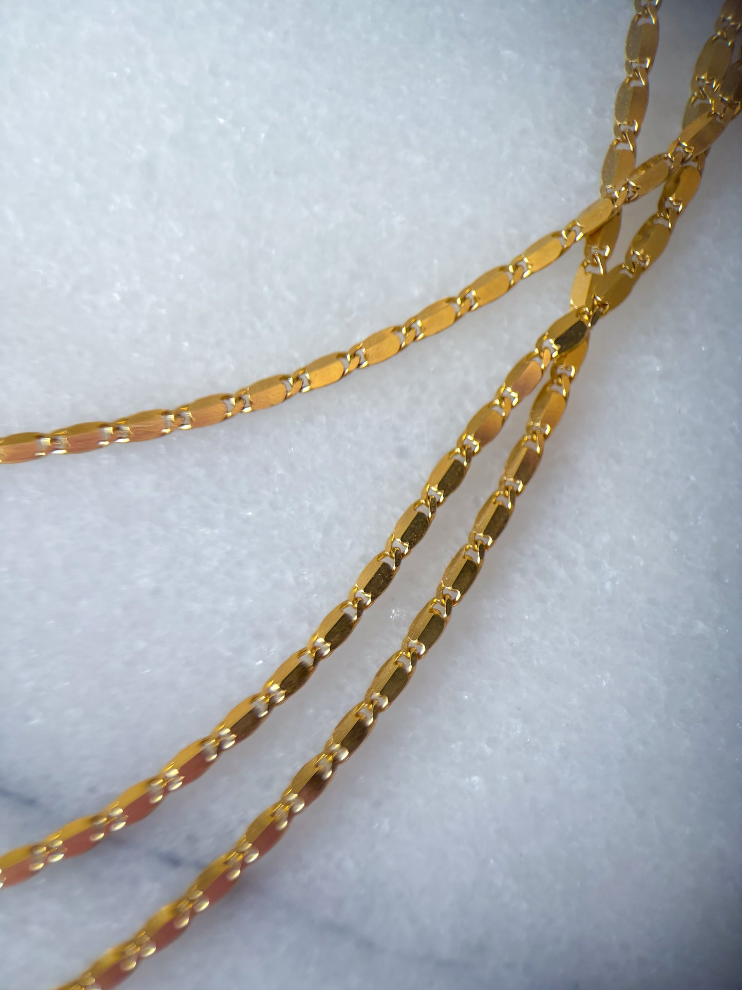 Vintage 10k Chain in 3 Lengths 16, 18, 20 Inch Necklaces