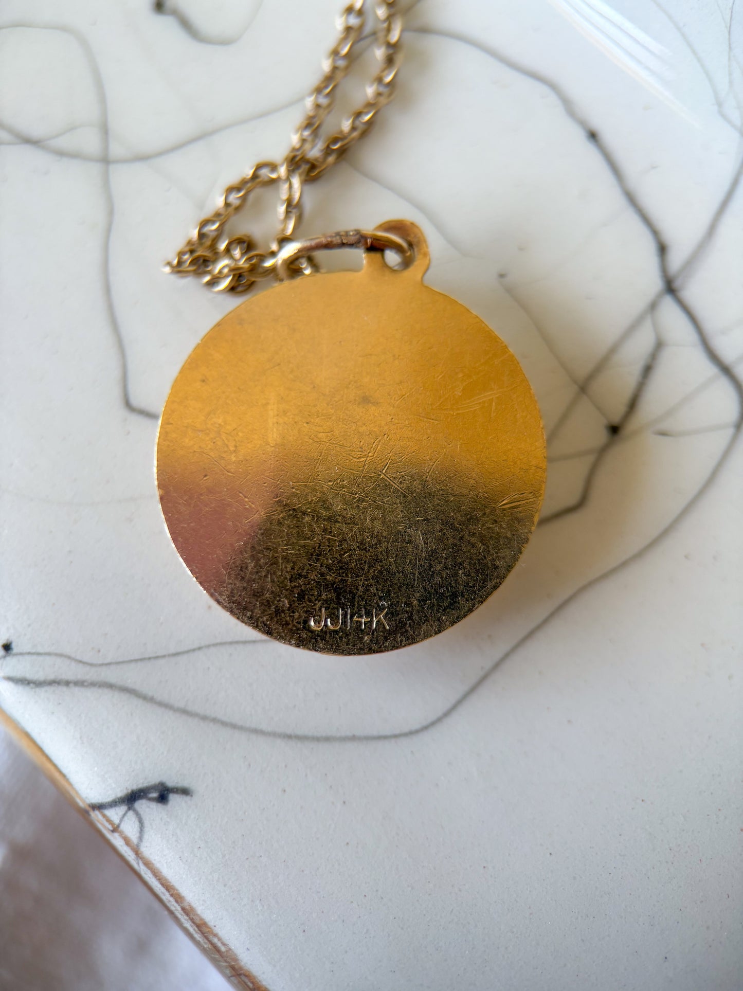 Vintage Las Vegas 14k Yellow Gold Charm, circa 1960's