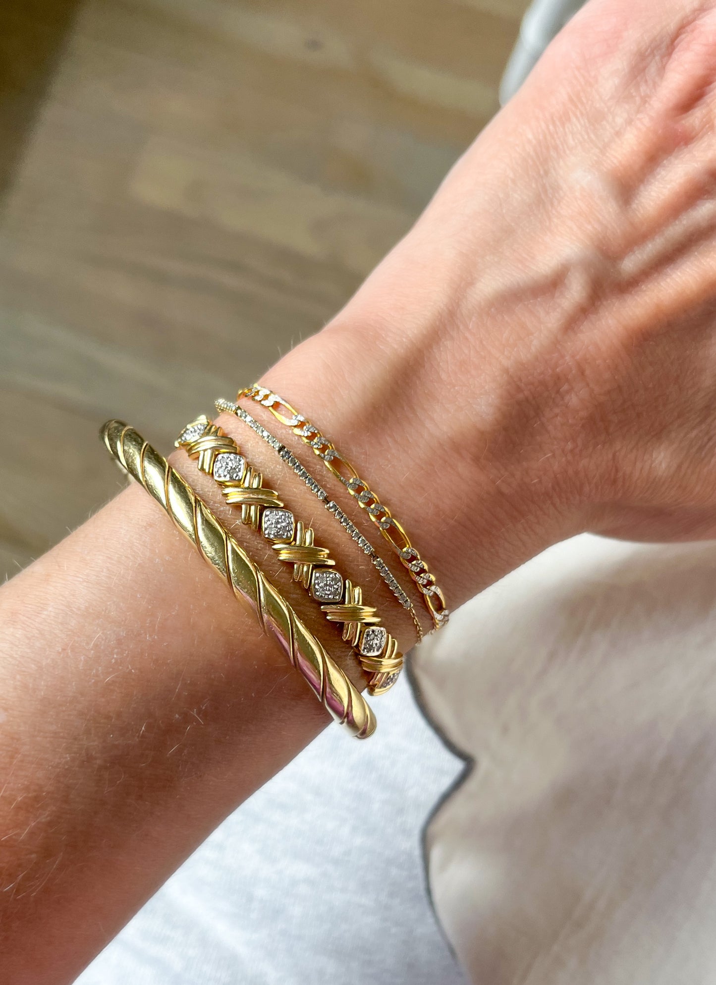 Curb Link Chain 14k Yellow Gold 7 Inch Bracelet
