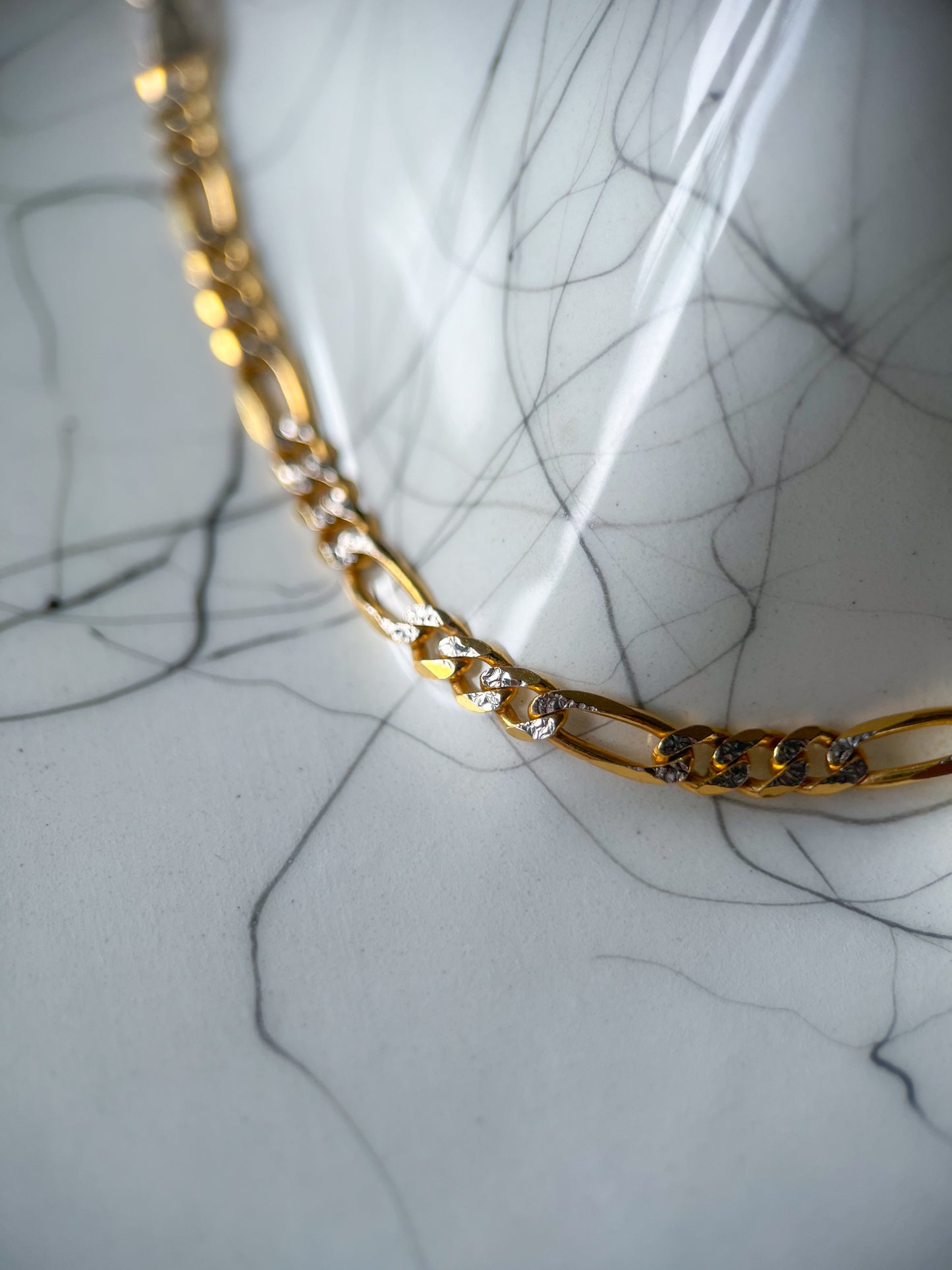 Curb Link Chain 14k Yellow Gold 7 Inch Bracelet