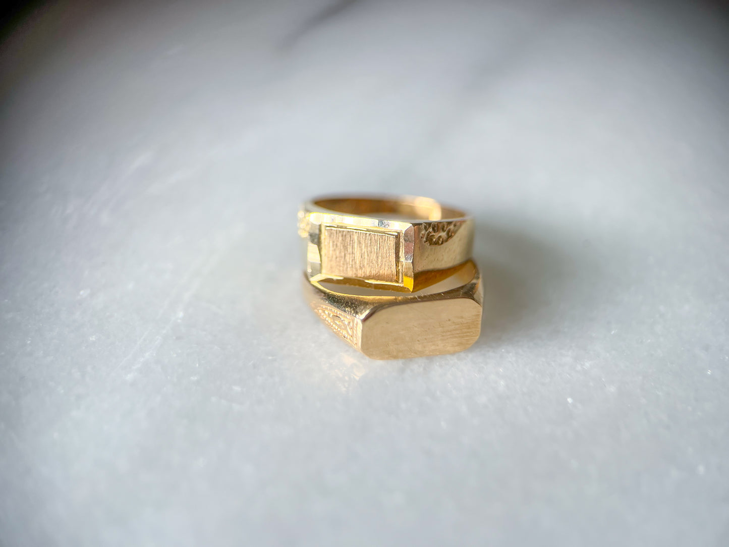Vintage Pinky Ring 14k Yellow Gold
