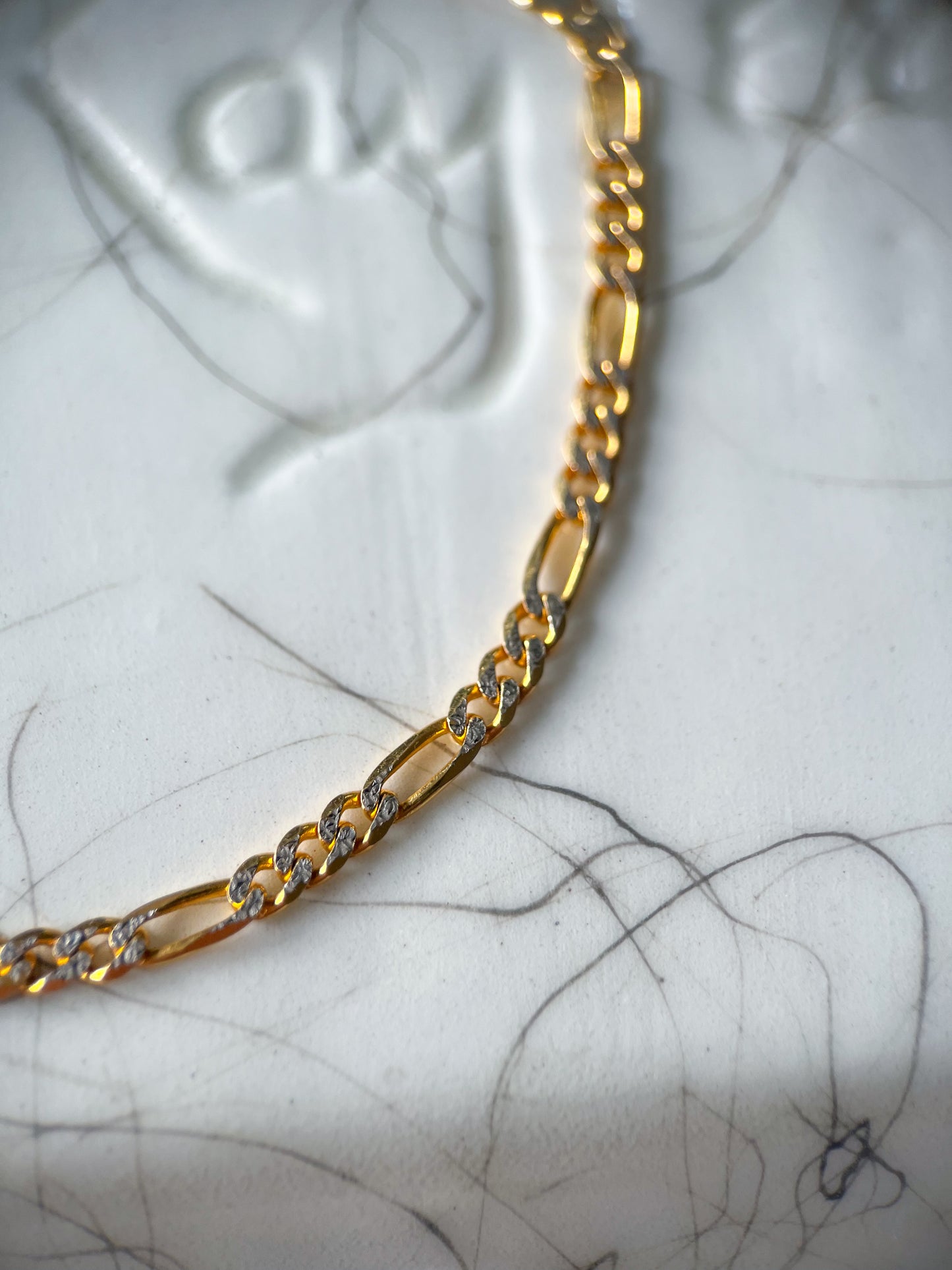 Curb Link Chain 14k Yellow Gold 7 Inch Bracelet