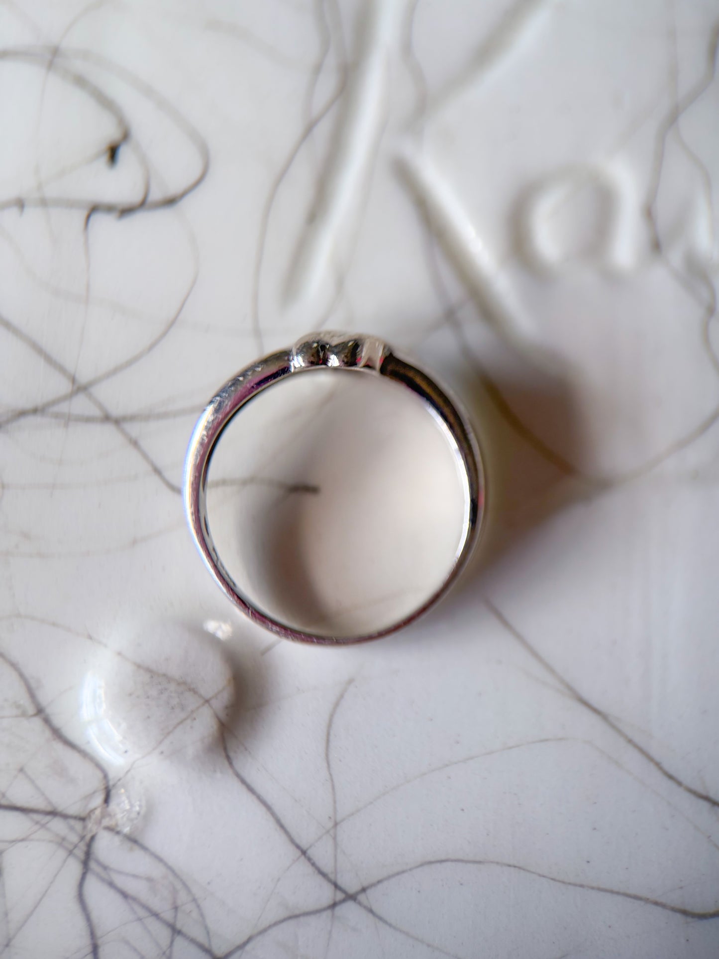Various Vintage Platinum Rings