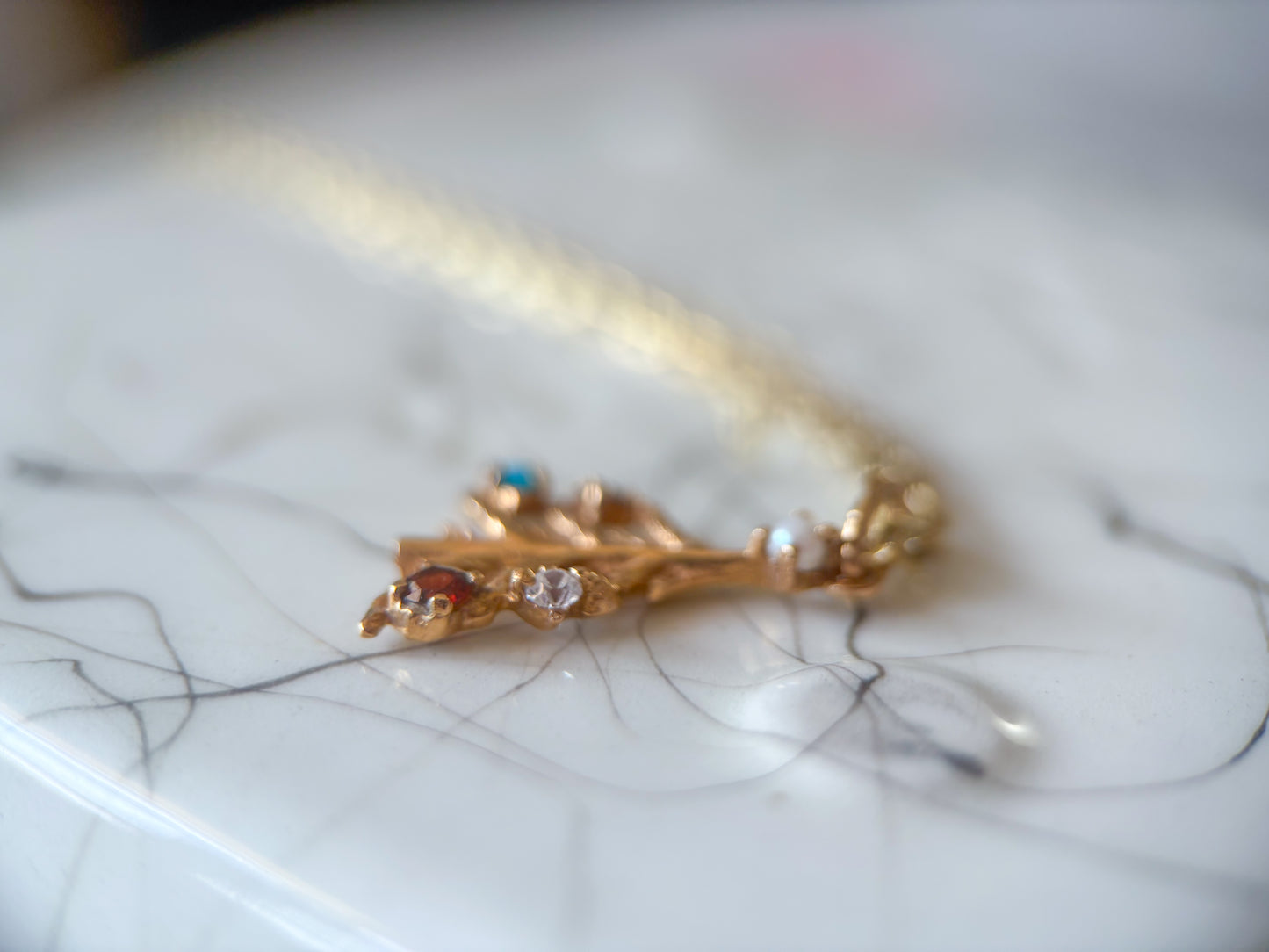 Vintage Christmas Tree 14k Yellow Gold Charm