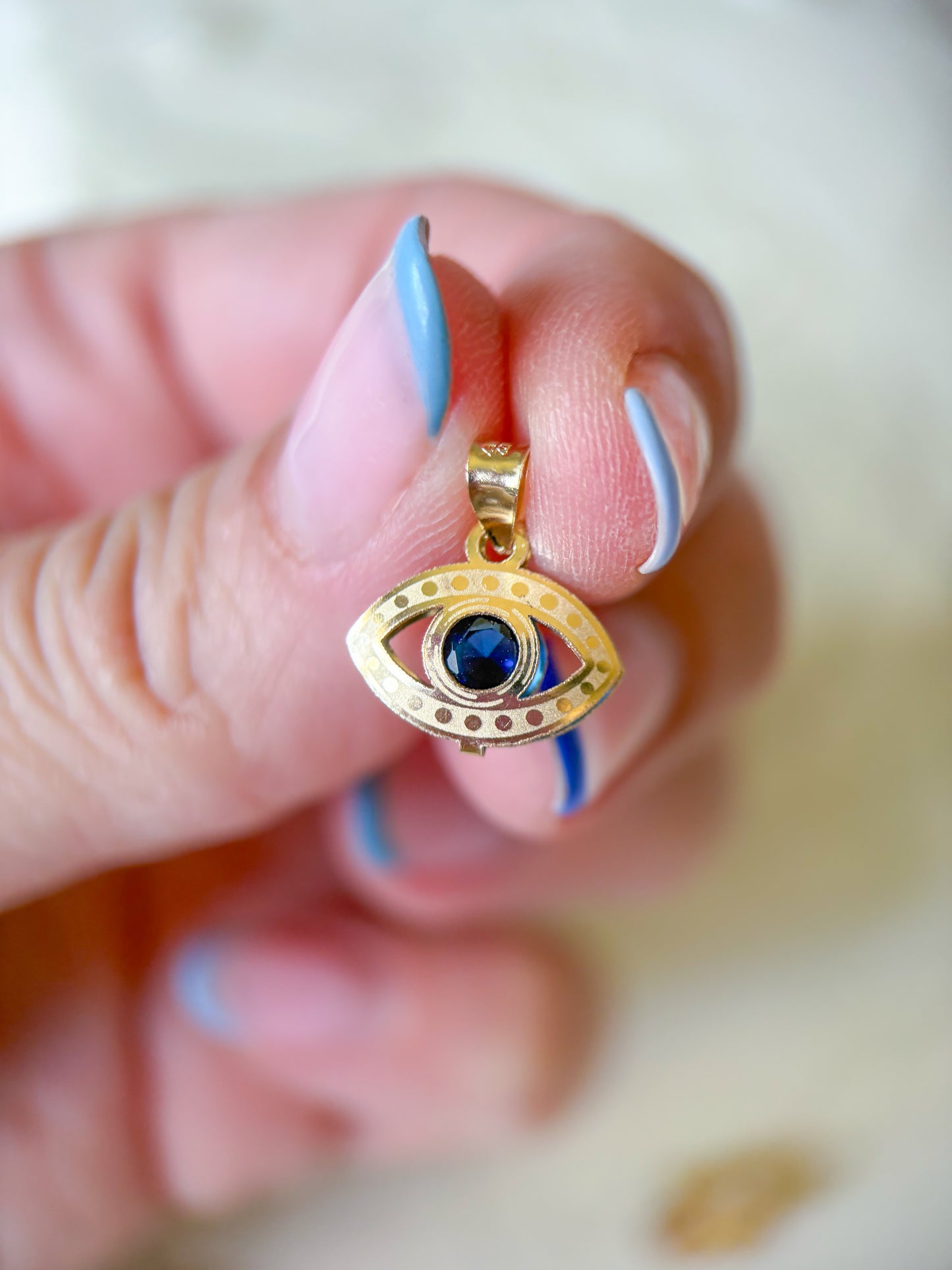 Various Evil Eye, Hamsa, Star of David 10k Yellow Gold Charms