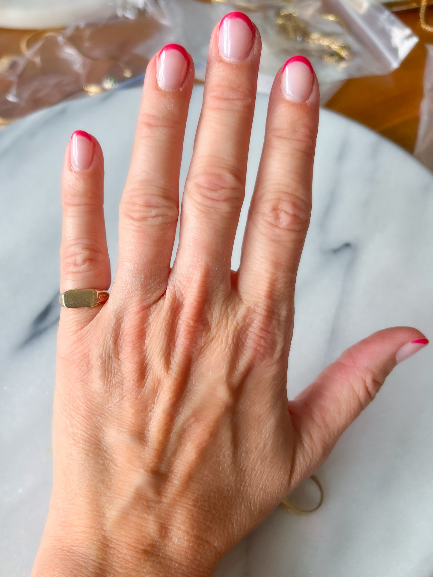 Vintage Pinky Ring 14k Yellow Gold