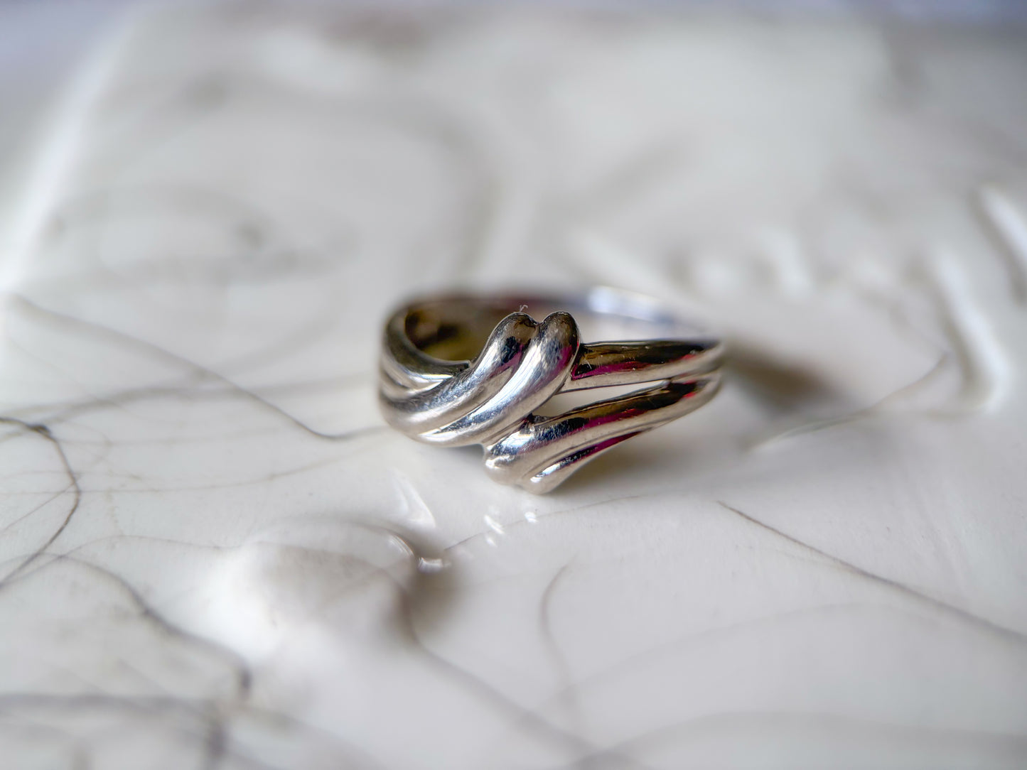Various Vintage Platinum Rings