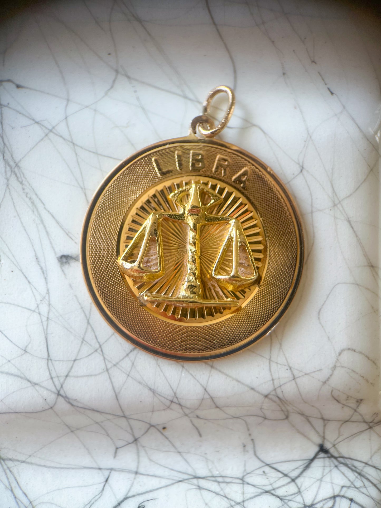 Vintage Leo, Cancer and Libra Zodiac Signs in 12k and 14k Yellow Gold Charms