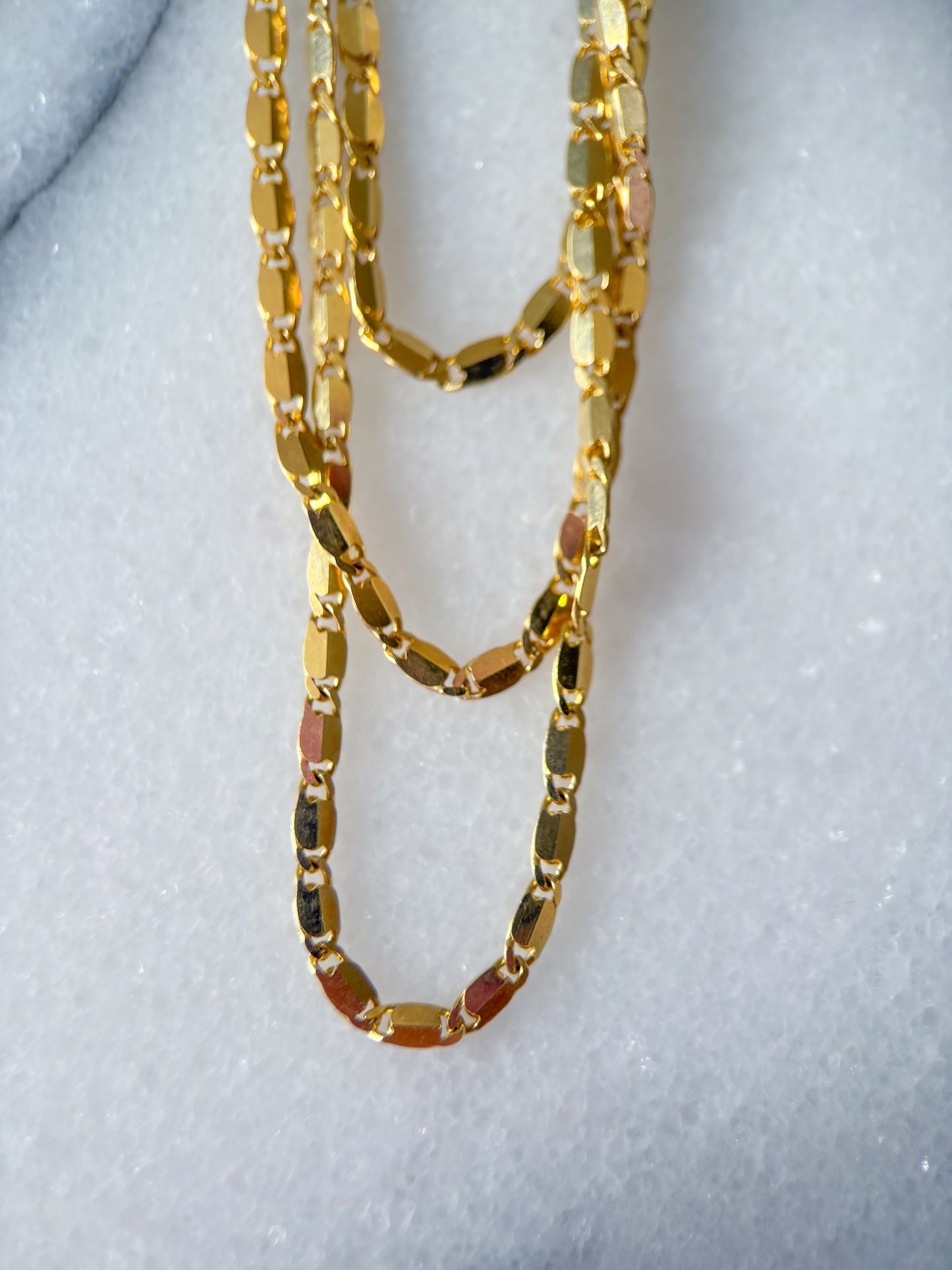 Vintage 10k Chain in 3 Lengths 16, 18, 20 Inch Necklaces