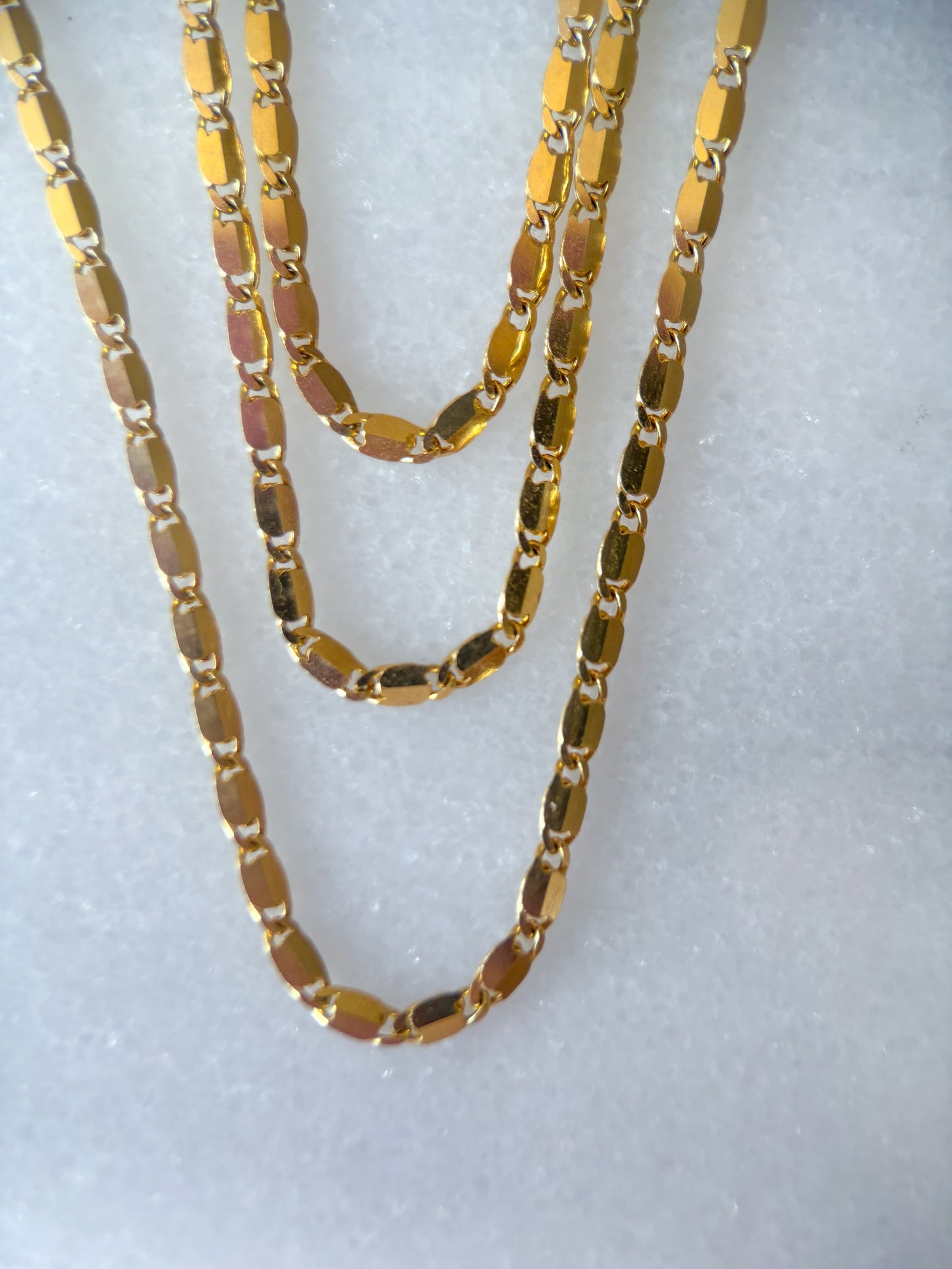 Vintage 10k Chain in 3 Lengths 16, 18, 20 Inch Necklaces