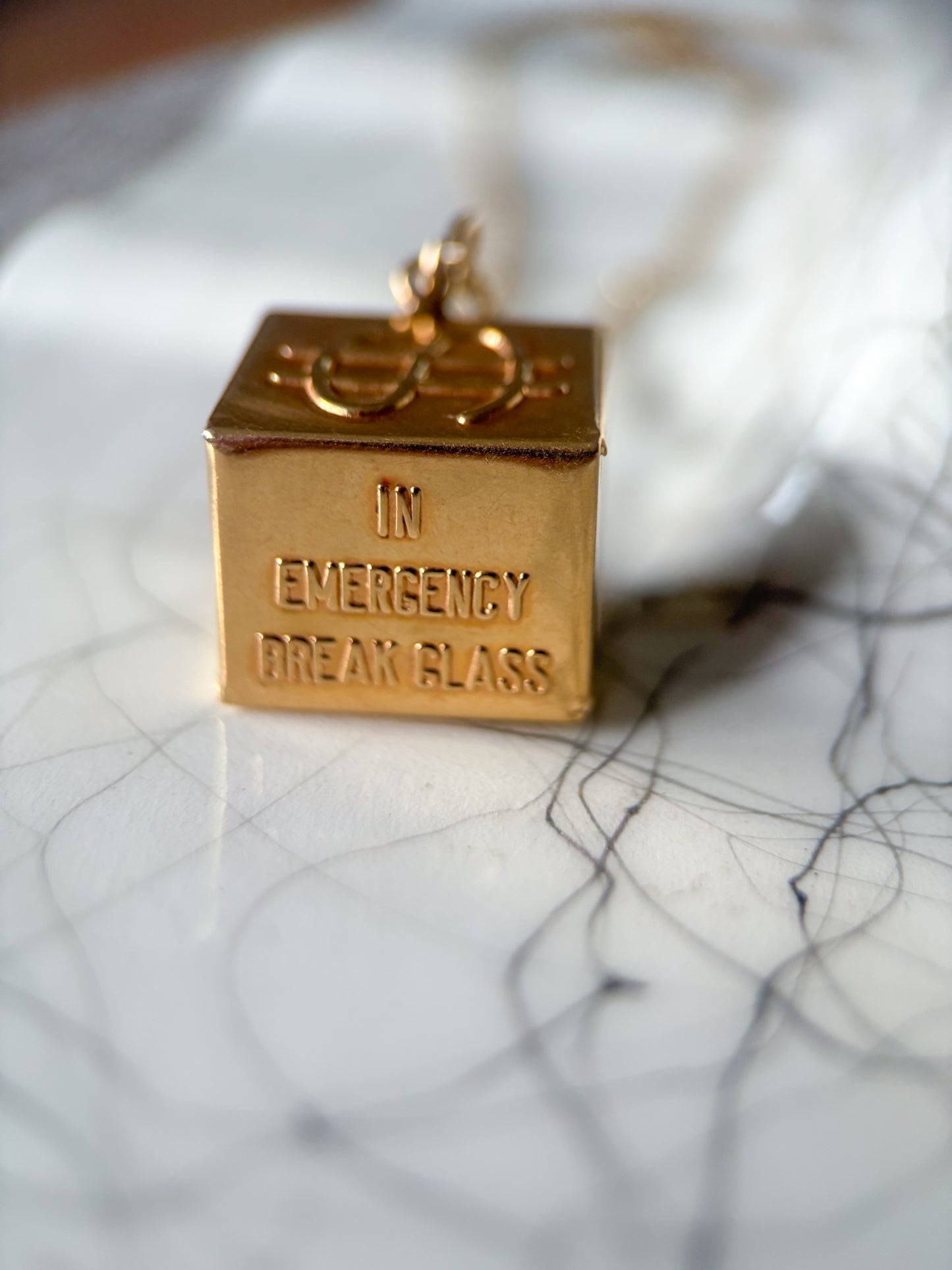 Vintage Money Box 14k Yellow Gold Charm