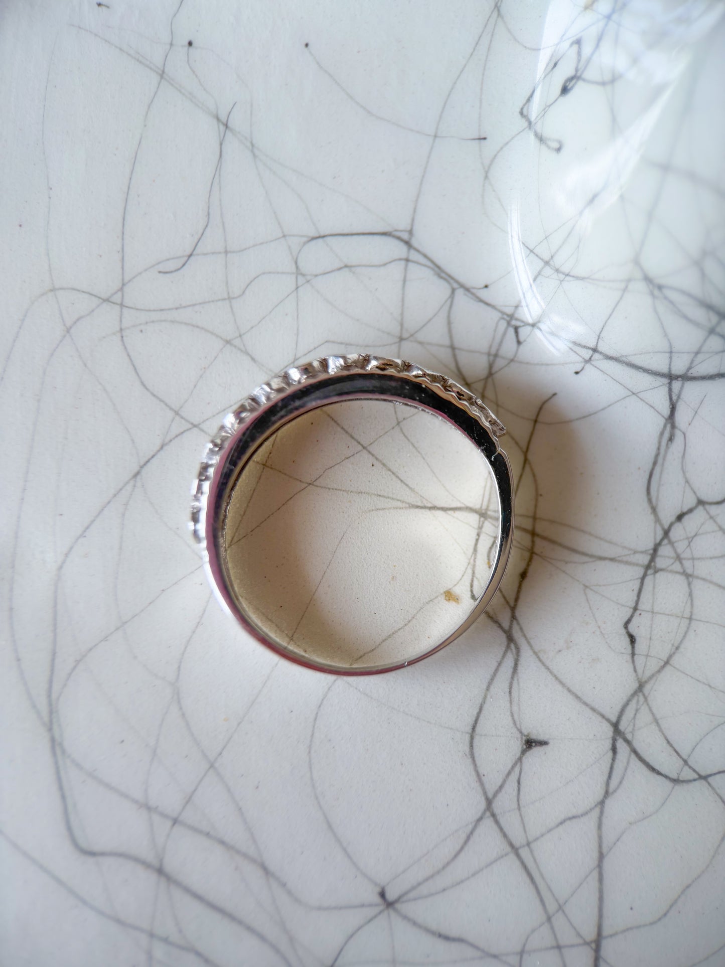 Various Vintage Natural Diamond 18k White Gold Rings