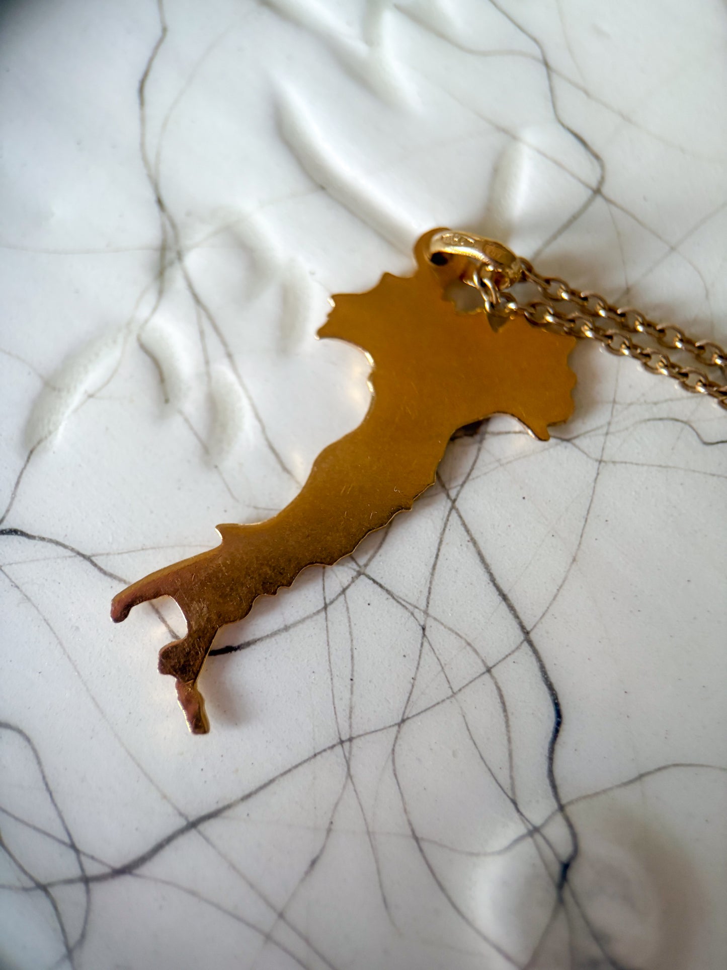 Vintage Italy 18k Yellow Gold Charm