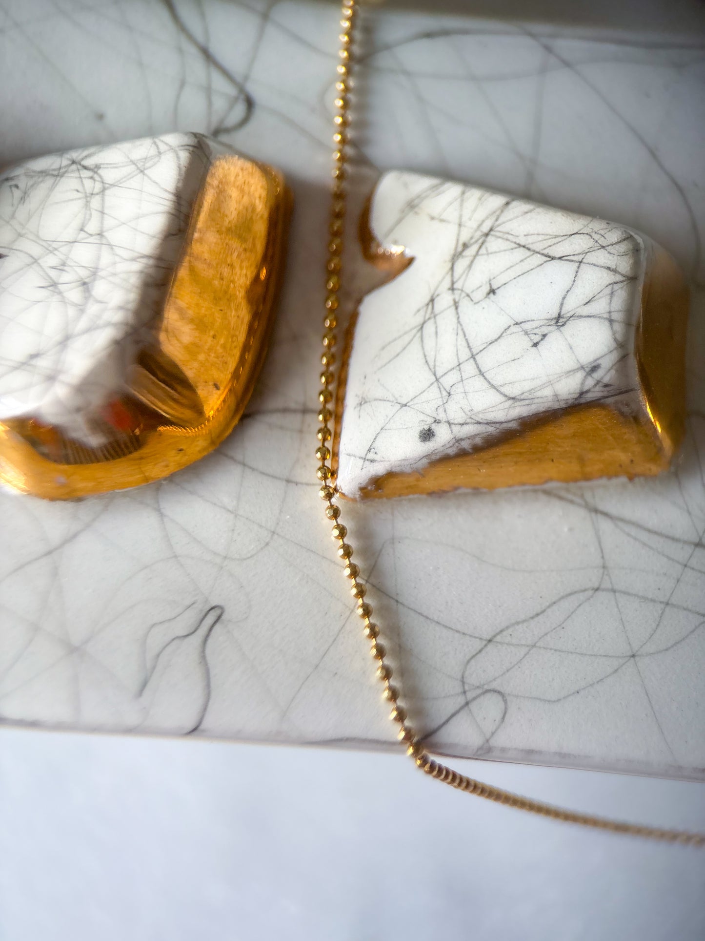 Vintage Ball Chain 14k Yellow Gold 16 Inch Necklace