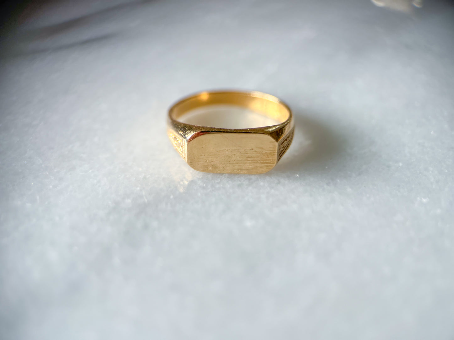 Vintage Pinky Ring 14k Yellow Gold