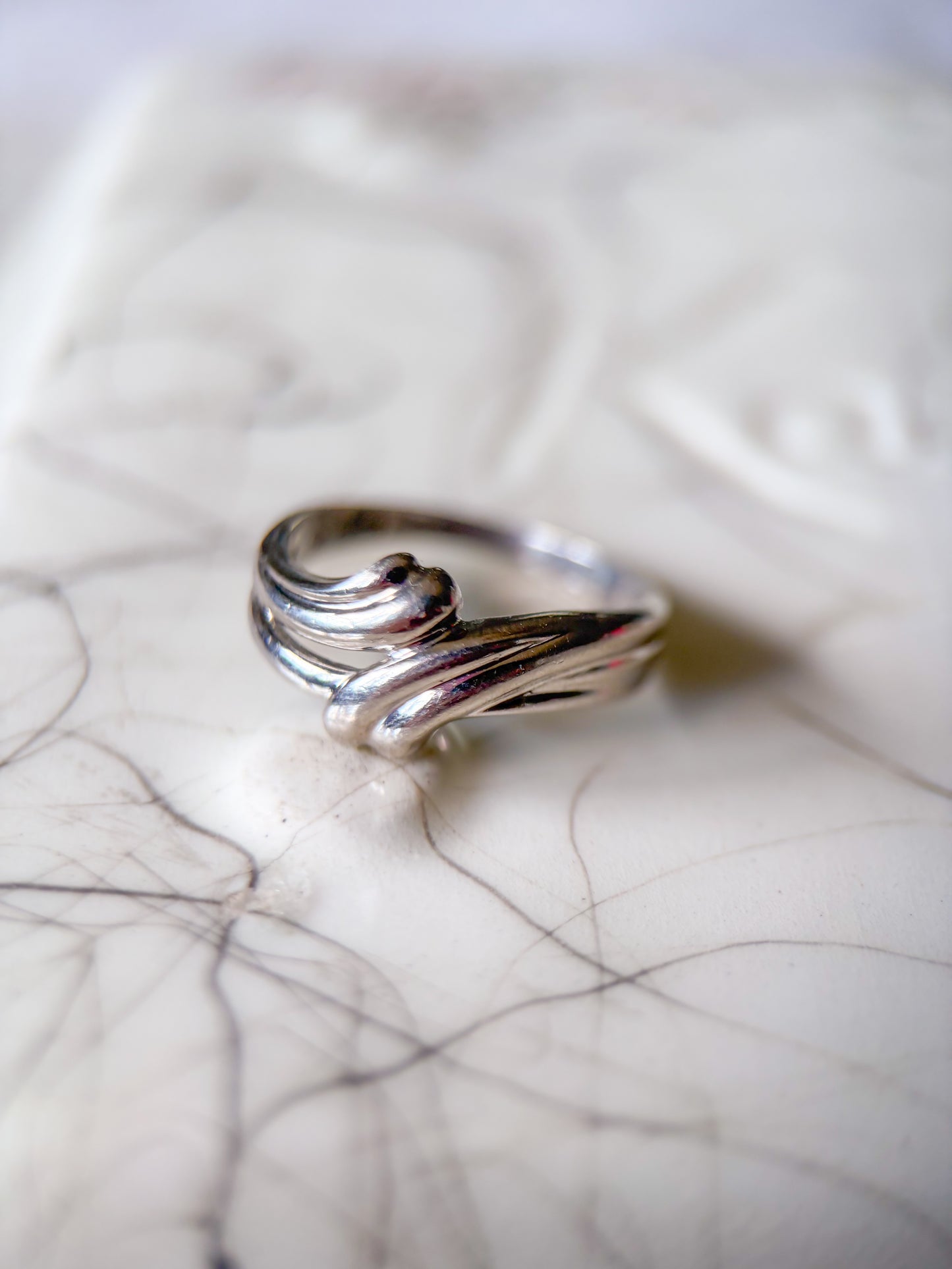 Various Vintage Platinum Rings