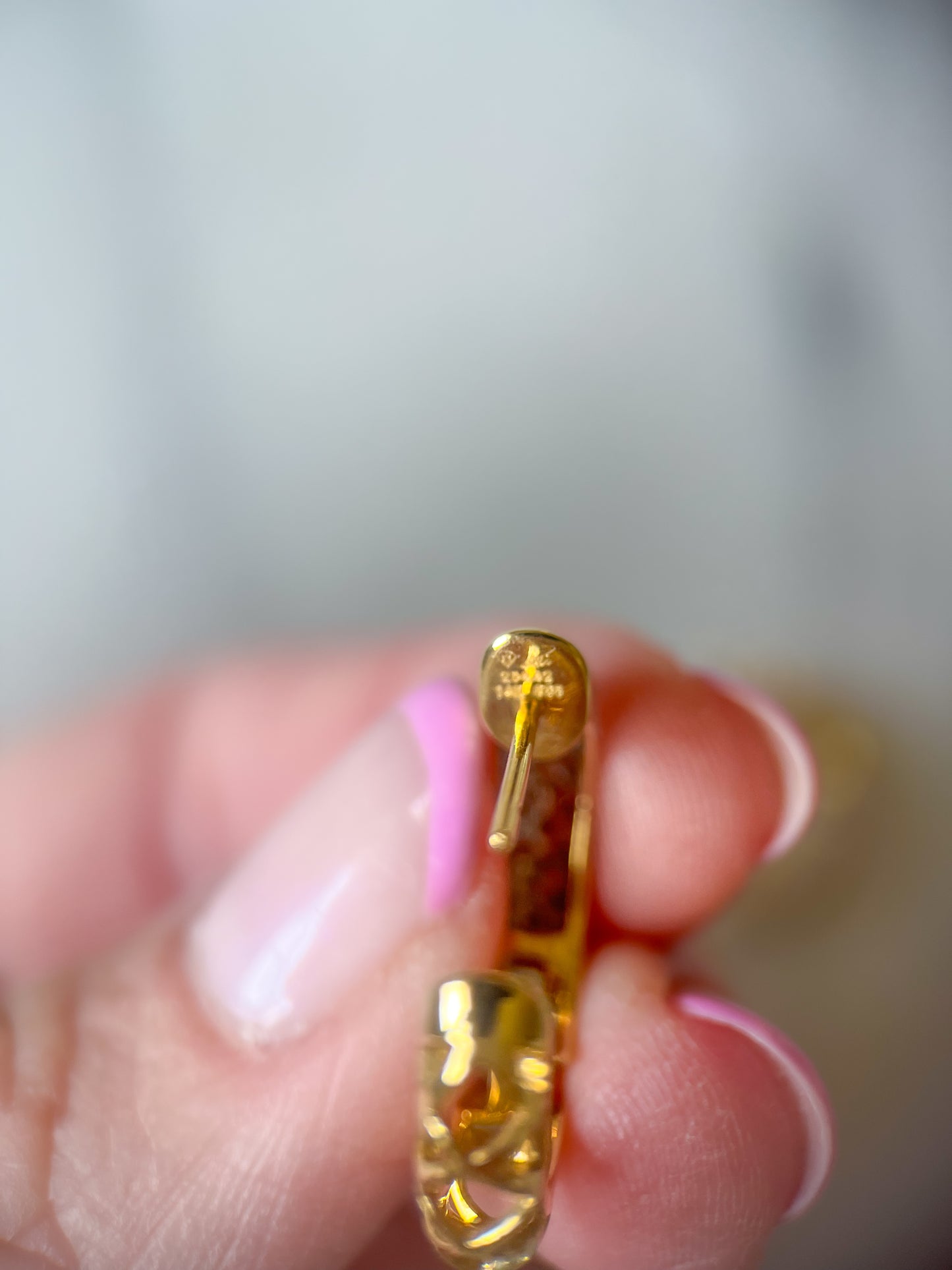 Natural Diamond Encrusted 14k Yellow Gold Huggie Earrings