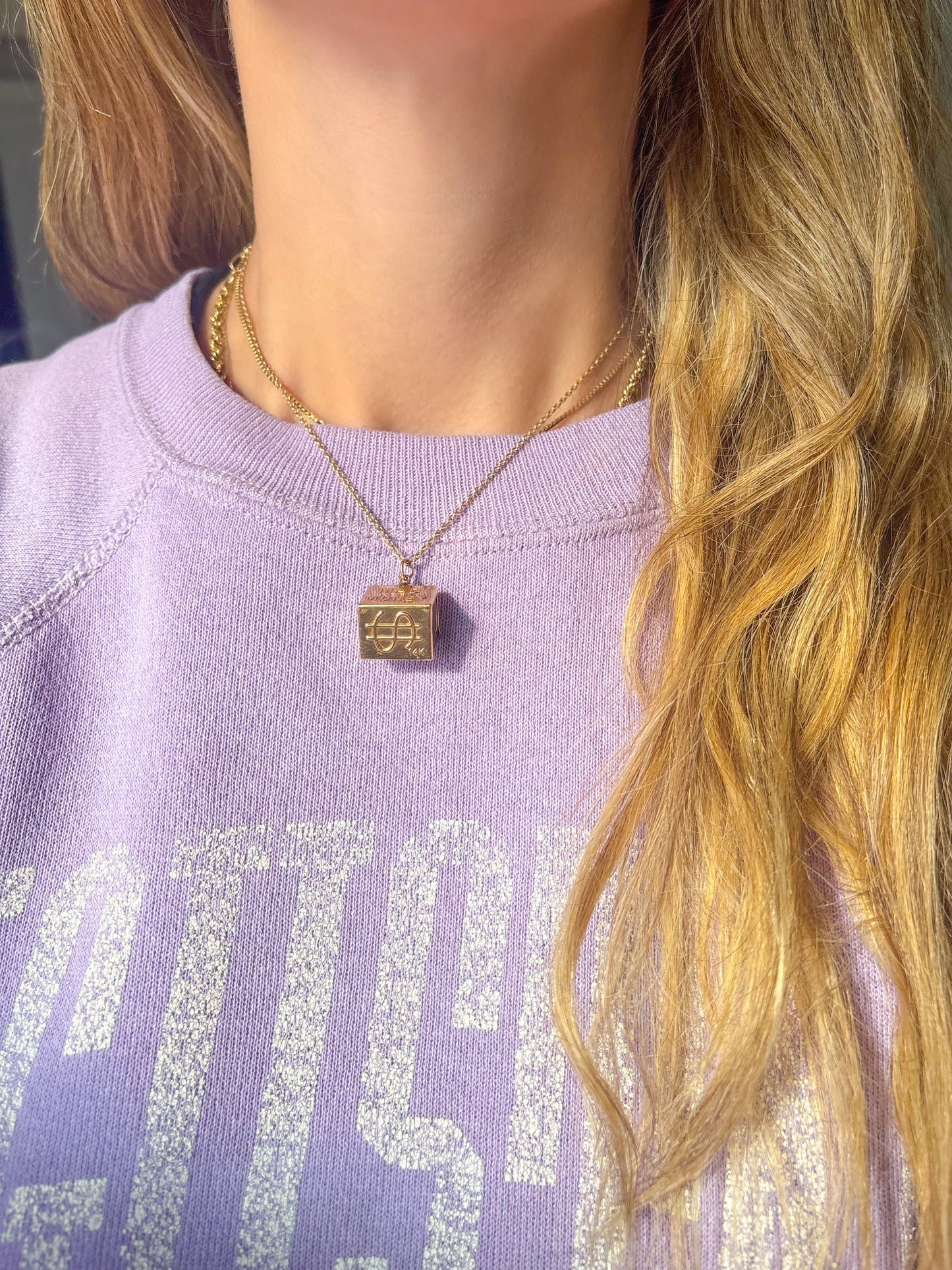 Vintage Money Box 14k Yellow Gold Charm