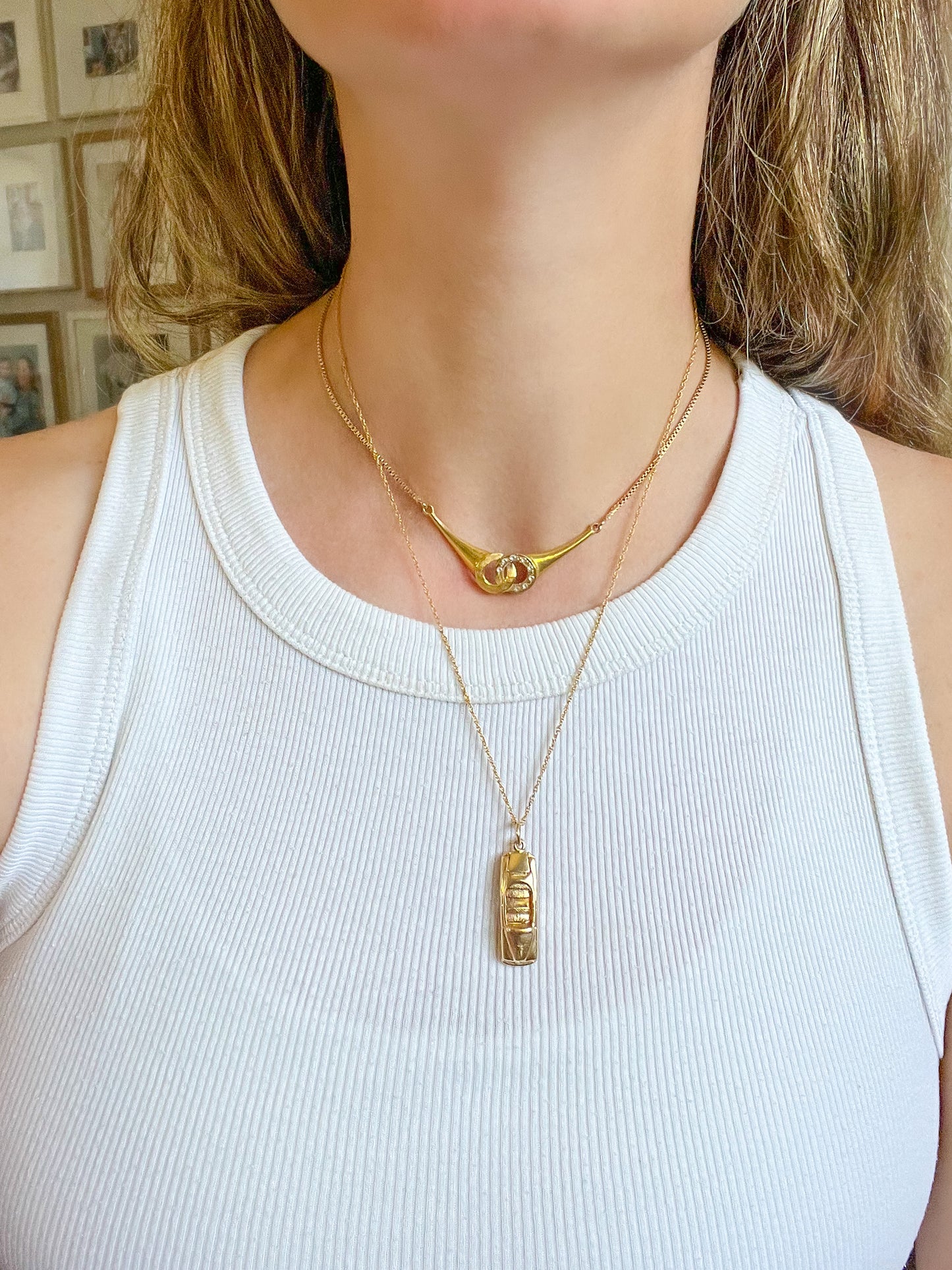 Vintage Convertible Car 14k Yellow Gold Charm