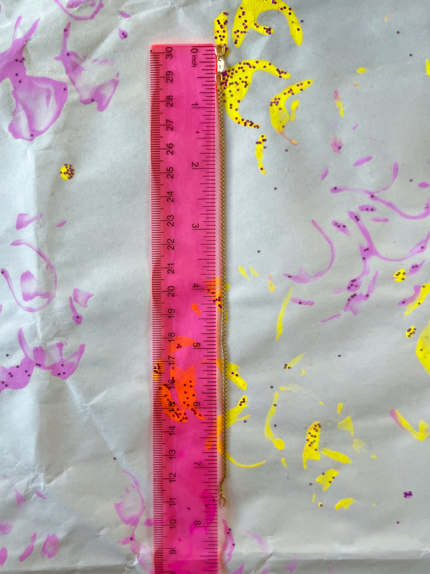 Vintage Serpentine Chain 14k Yellow Gold 7.5 Inch Bracelet