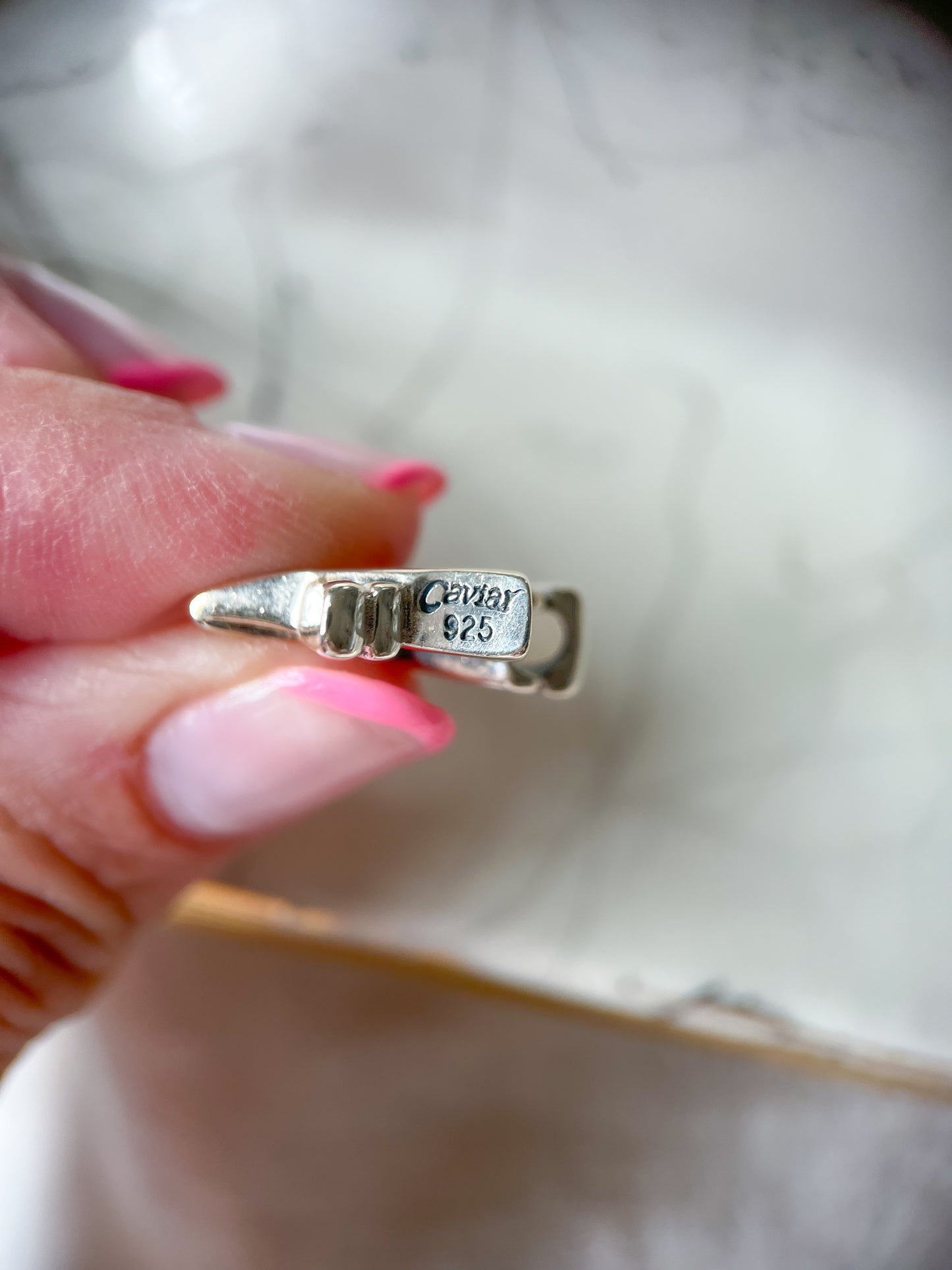 Vintage Star of David Chunky Sterling Silver Charm